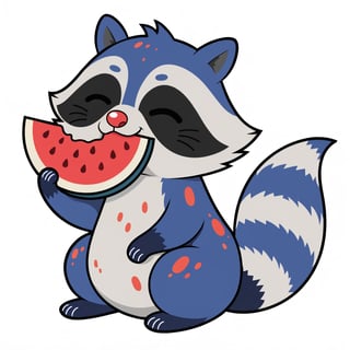 Cute Wild Raccoon Clipart