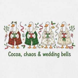 Cozy Christmas Wedding Morning Design