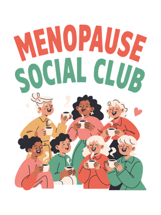 Menopause Social Club Cartoon