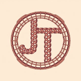 Stylized Lobster Trap Logo Design