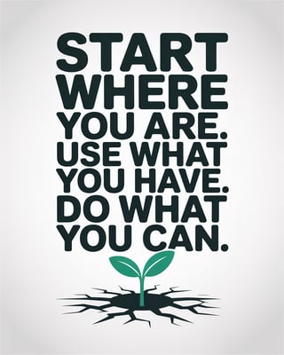 Inspirational Quote T-Shirt Design