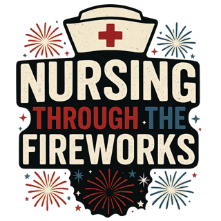 4th of July Nurse Patriotic Design