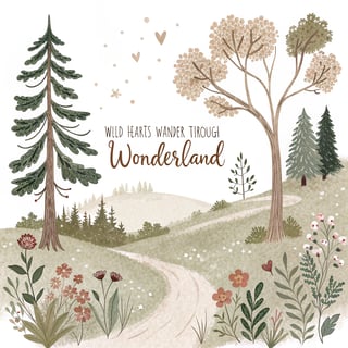 Whimsical Cottagecore Watercolor Art