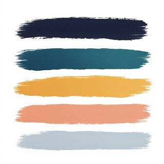 Minimalist Brush Stroke Artwork