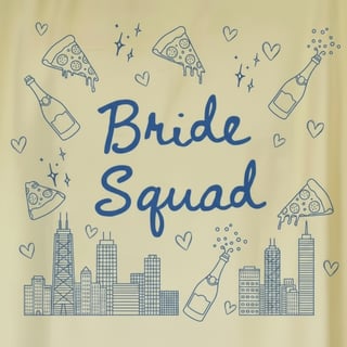 Bride Squad Chicago Bachelorette Design