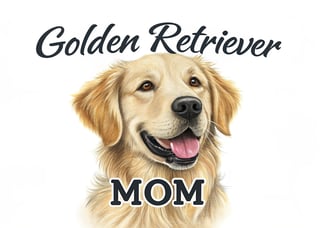 Joyful Golden Retriever Portrait