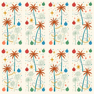 Mid-Century Palm 20oz Tumbler Wrap