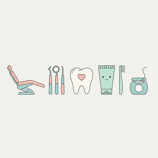 Minimal Dental Icon Set
