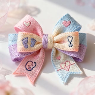 Coquette Bow for Labor Nurses