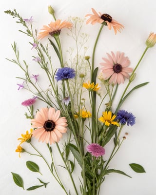 Vivid Wildflower Illustration