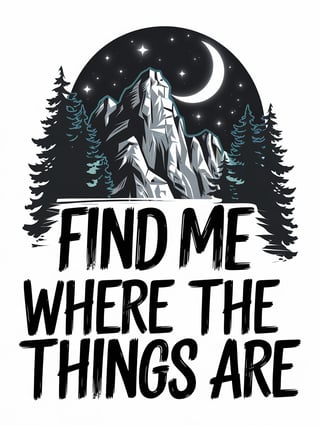 Wild Things T-Shirt Design