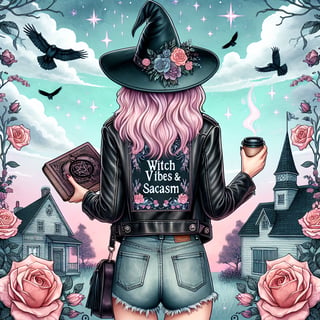 Modern Witchcore with Pastel Hair