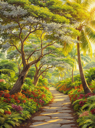 Zanzibar Spice Plantation Art Print