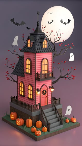 Whimsical Haunted Gothic House