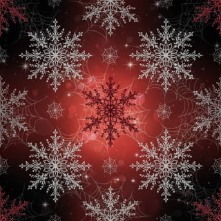Intricate Winter Snowflake Pattern