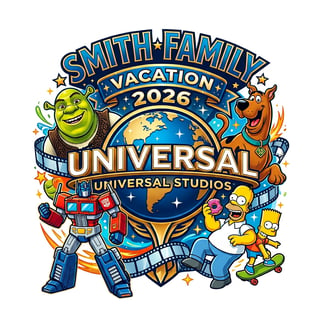 Smith Family Vacation 2026 Logo