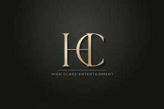 Luxury Monogram Logo for High Class Entertainment