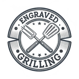 Engraved Grilling Emblem Design