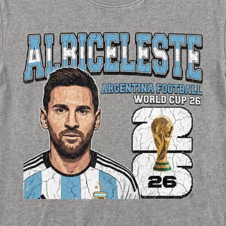 Vintage 90s Argentina Football Tee