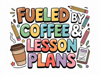 Fueled by Coffee & Lesson Plans Design