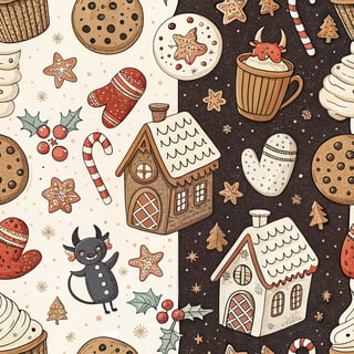 Holiday Split-Mood Design