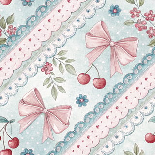 Coquette Nursery Chic Pattern