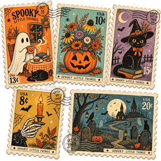 Spooky Little Things Stamps