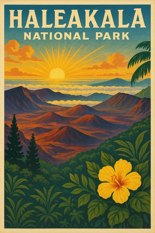 Haleakala National Park Postcard