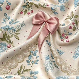Luxurious Coquette Flat Pattern Design