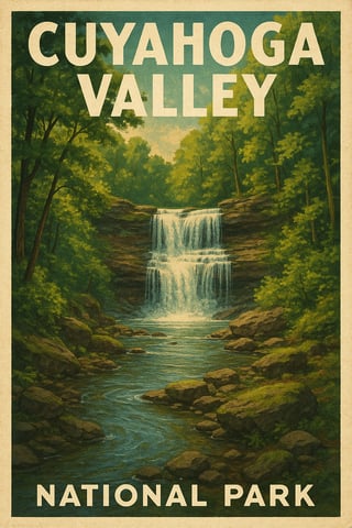 Cuyahoga Valley National Park Postcard
