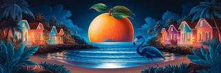 Serene Caribbean Night Scene