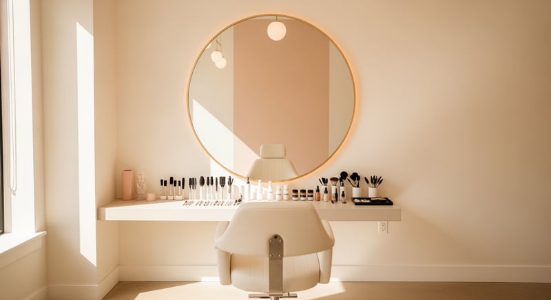 Modern Brow Bar Interior Design