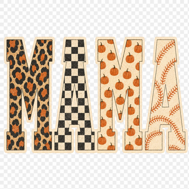 MAMA Retro Baseball T-Shirt Graphic