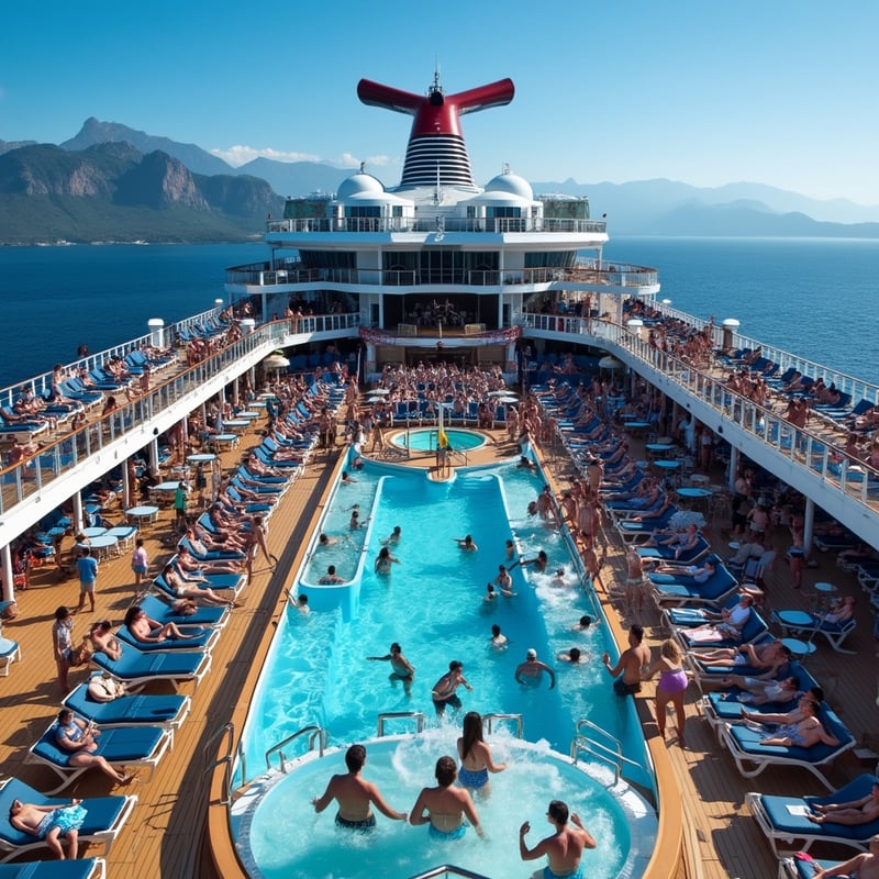 Enjoying a Mega Cruise Ship Experience