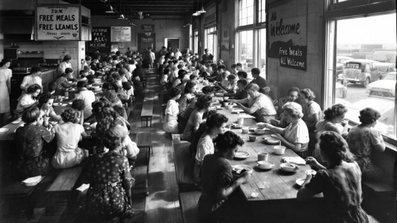 1930s Dust Bowl Relief Soup Kitchen