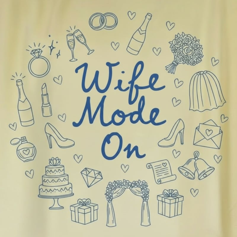 Wedding Doodle Illustration Design