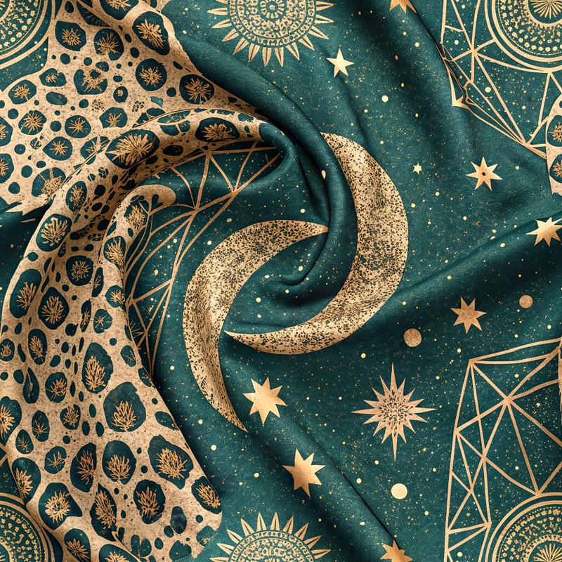 Seamless Boho Glam Wrap Design