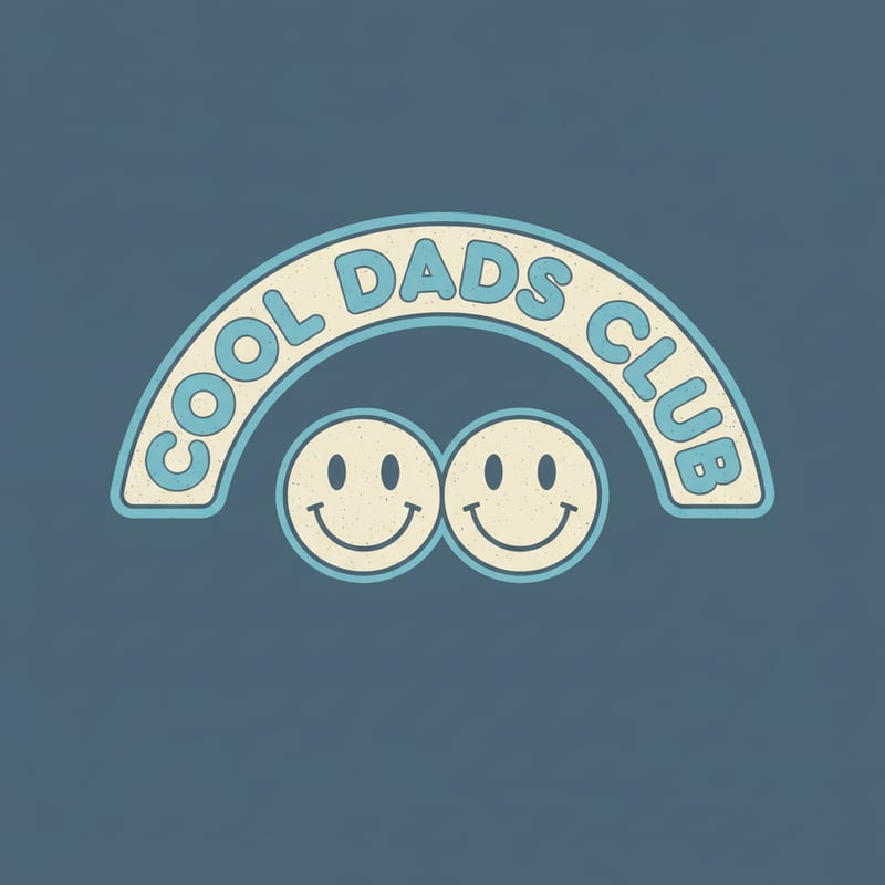 Retro Cool Dads Club Design