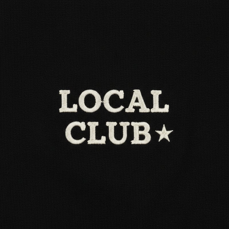 Bold Local Club Embroidery Design