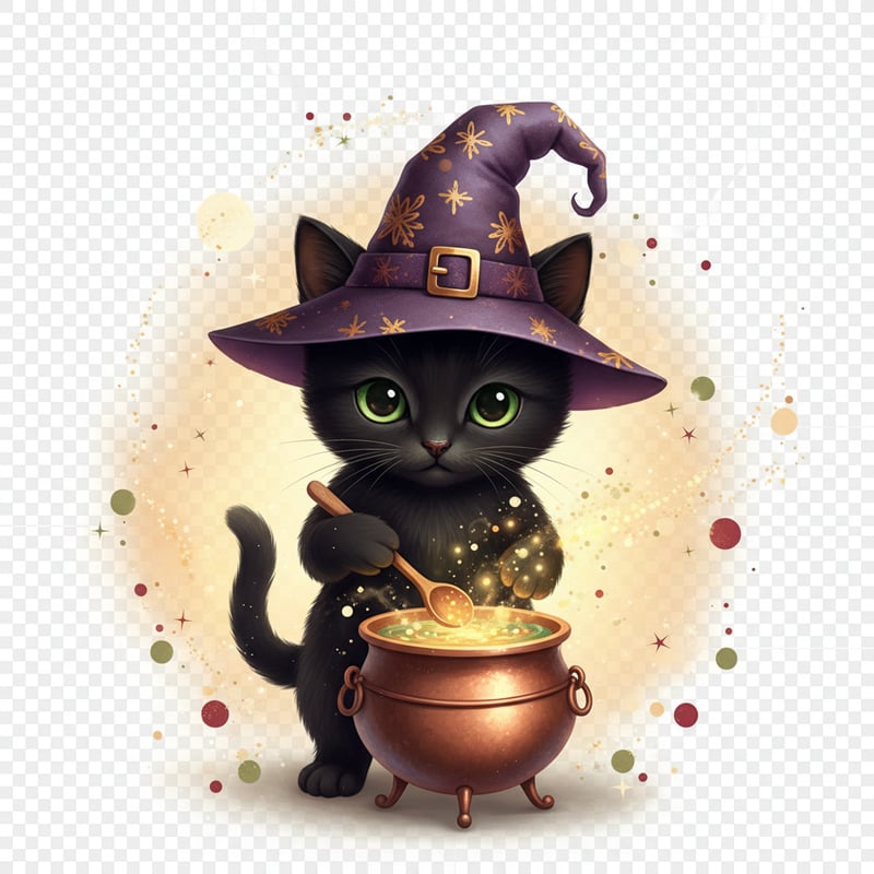 Black Cat Brewing Potion