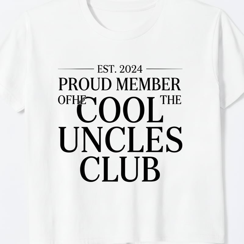 Modern Typography Shirt Design