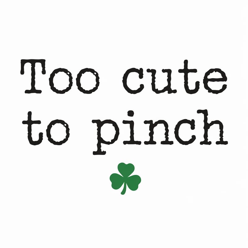 Too Cute to Pinch Design