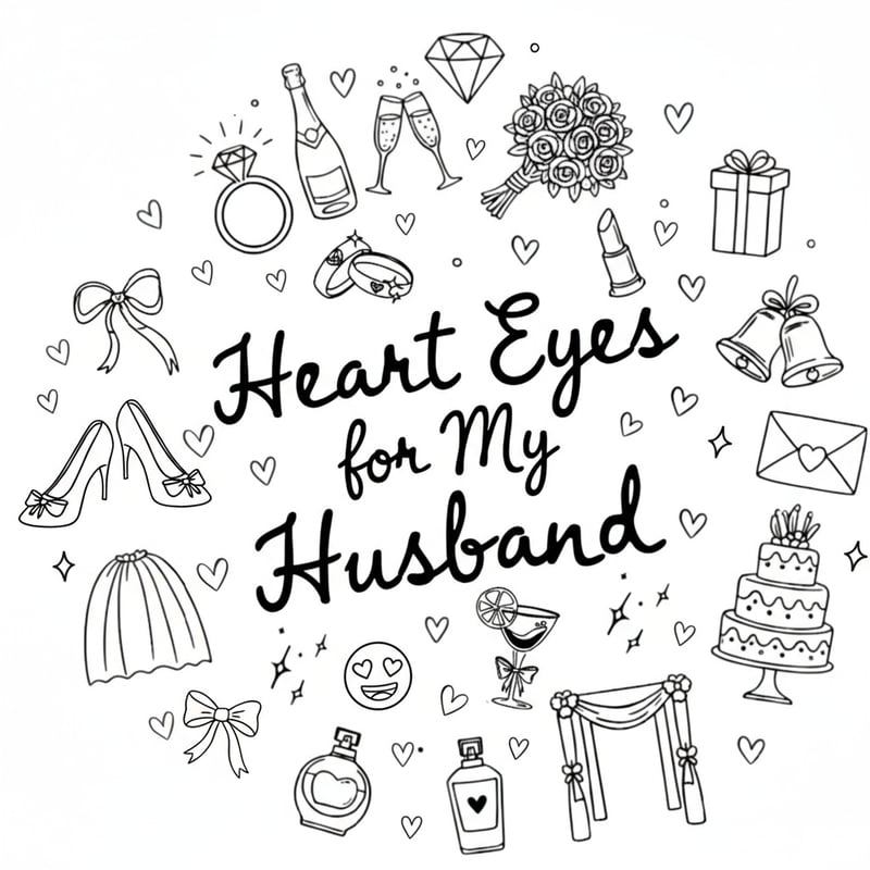 Heart Eyes for My Husband Design