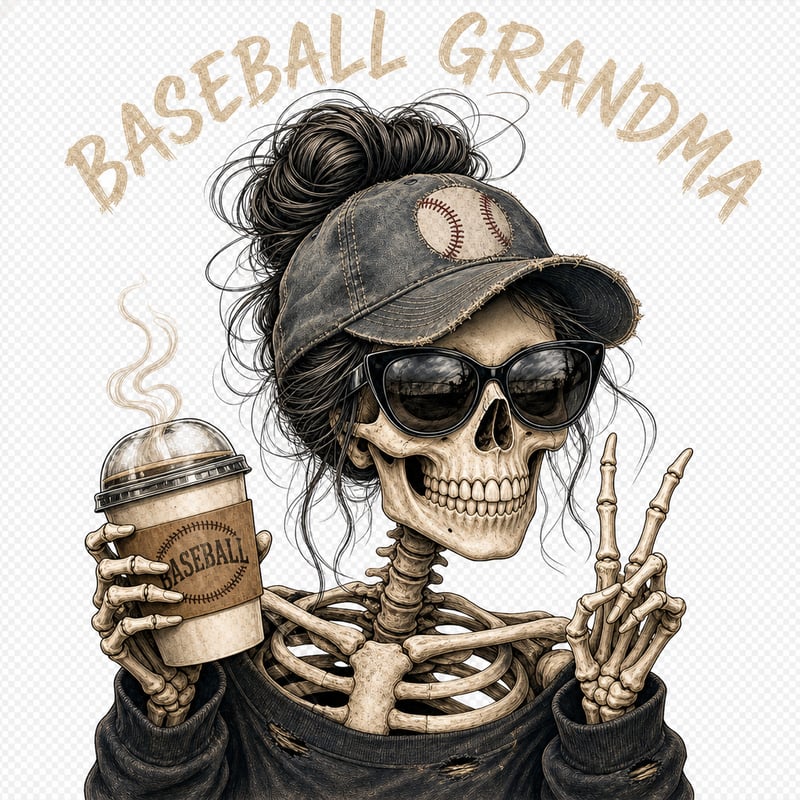 Semi-Realistic Skeleton Tattoo Portrait