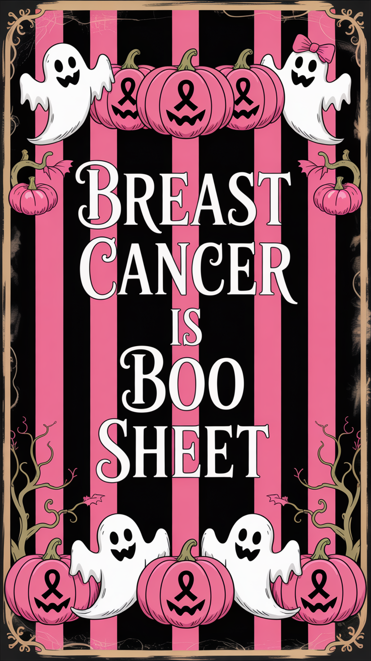 Vintage Breast Cancer Awareness Wallpaper