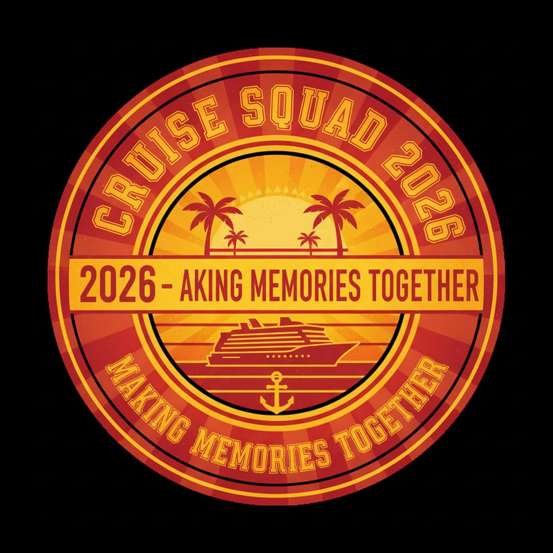 Cruise Squad 2026 Varsity Design