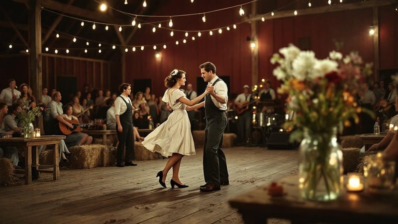 1930s Barn Dance in Rural Iowa