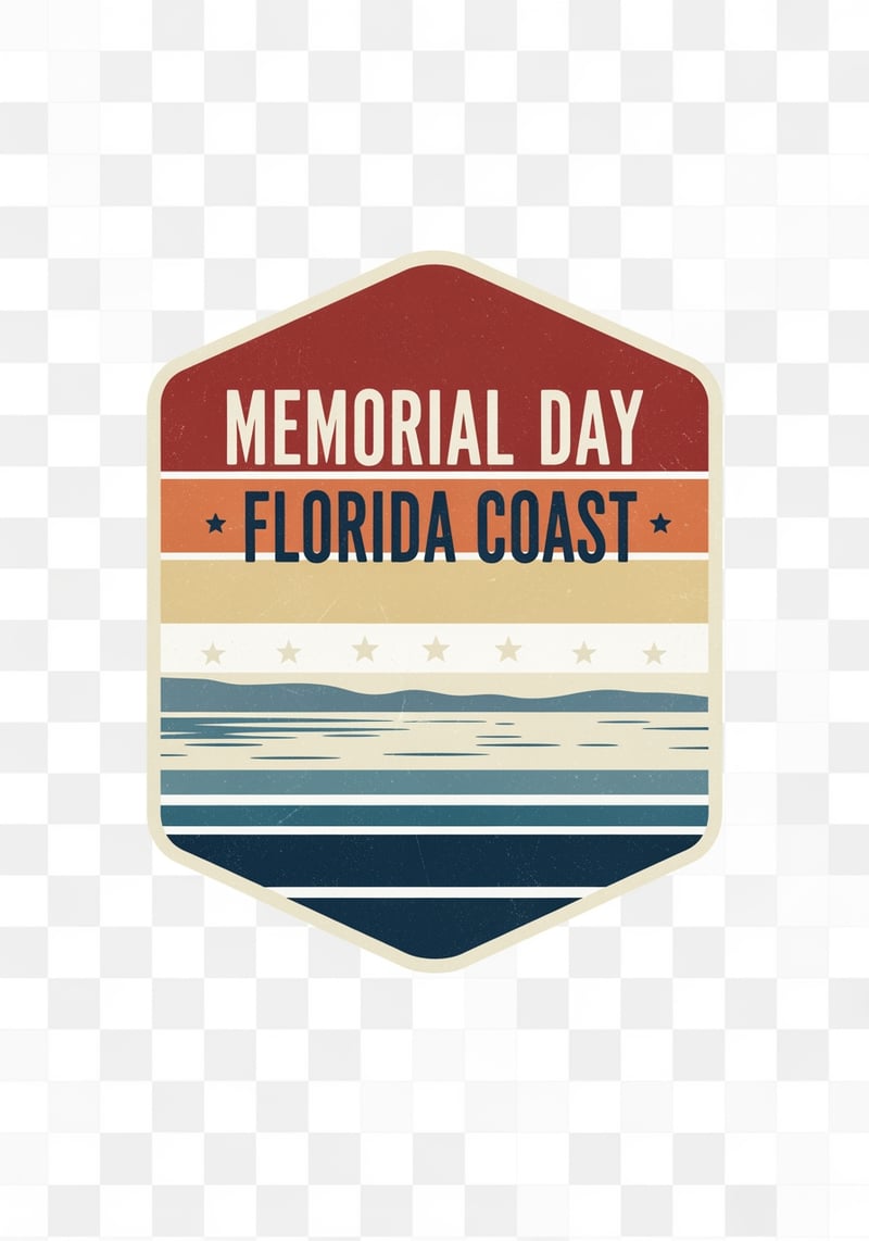 Memorial Day Florida Vintage T-Shirt Graphic