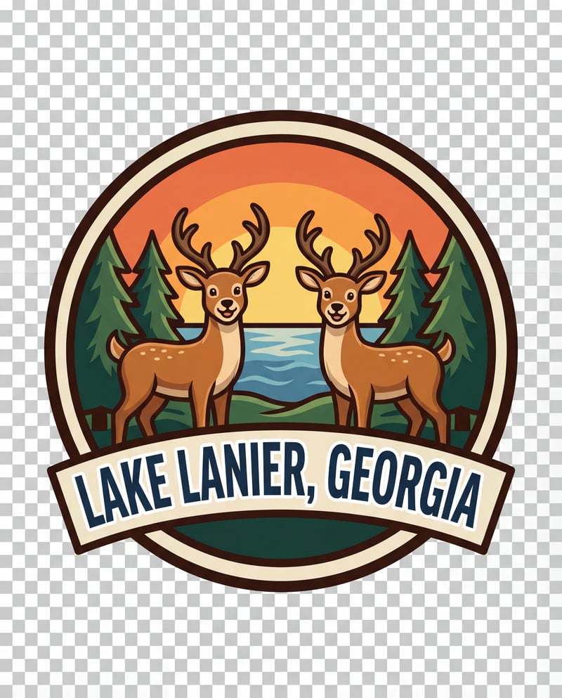 Lake Lanier Georgia T-Shirt Design