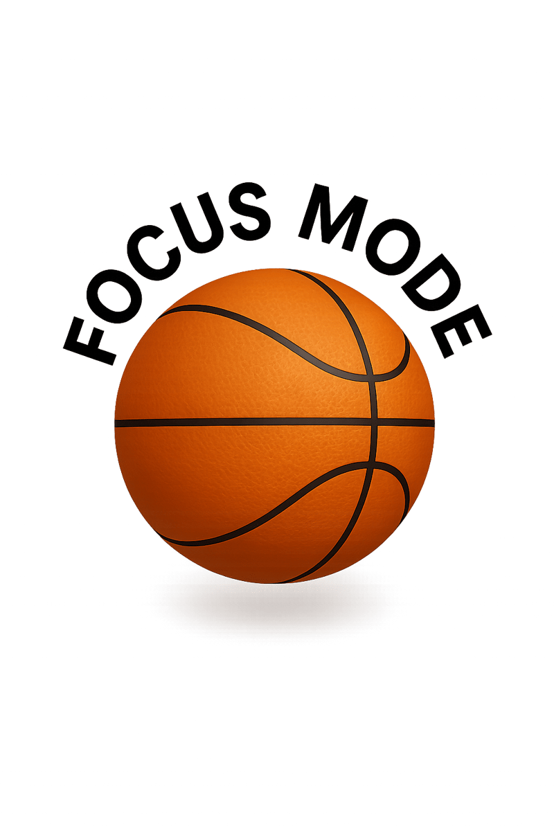Basketball with Focus Mode Text